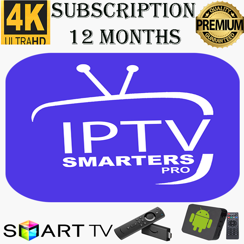 iptv smarters pro 12 Months Subscription