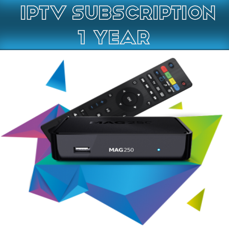 1 Year IPTV Magbox